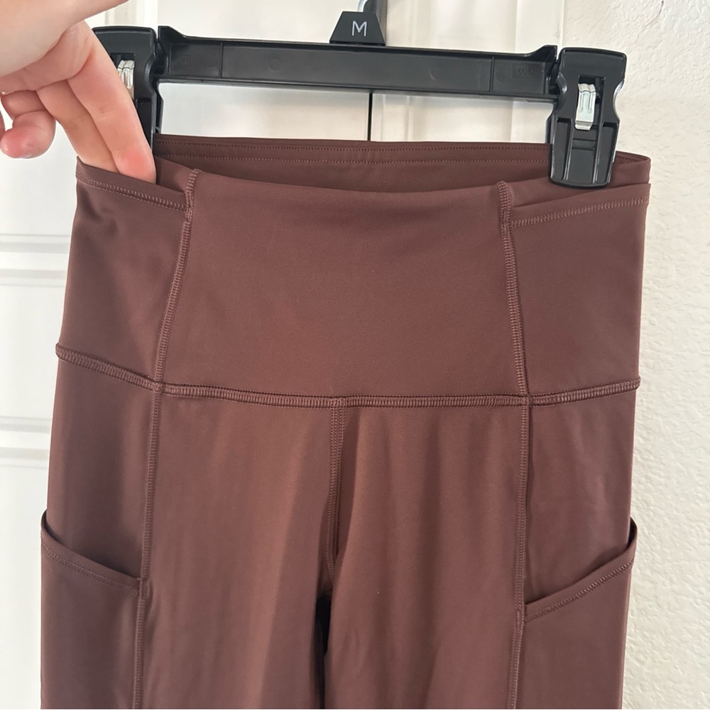 Lululemon Fast Free High-Rise Tight 28" Leggings in Brown Earth Size 2 NWOT - Picture 7 of 14